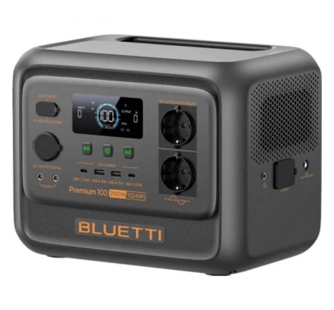 BLUETTI Зарядна станція BLUETTI Premium 100 V2 2000W 1024Wh (PR100V2)