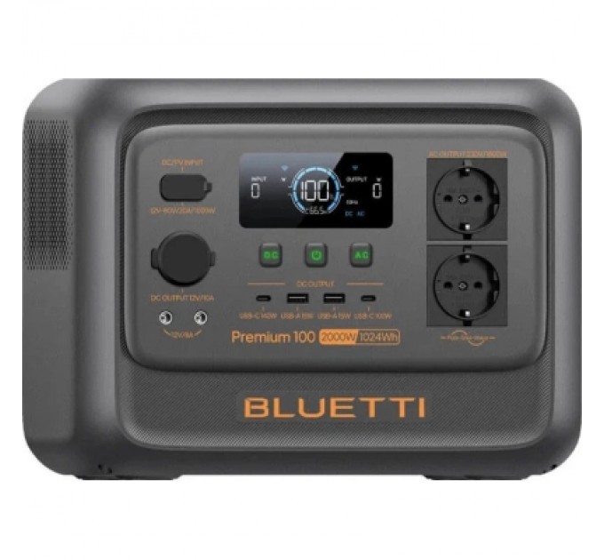 BLUETTI Зарядна станція BLUETTI Premium 100 V2 2000W 1024Wh (PR100V2)
