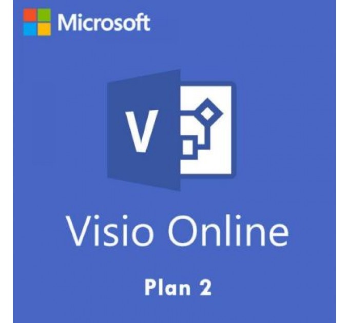 Microsoft Офісний додаток Microsoft Visio Plan 2 P1M None License;Trial (CFQ7TTC0HD32_0004_P1M_N)