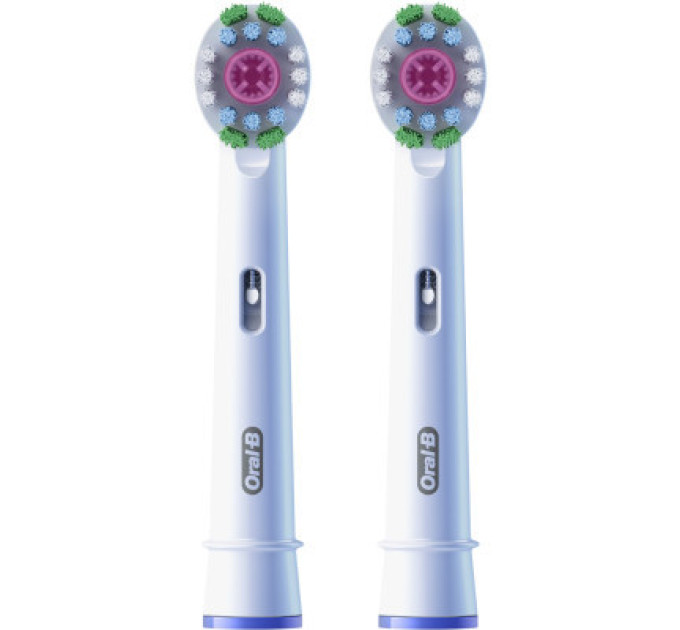 Oral-B Насадка для зубної щітки Oral-B Pro 3D White, 2 шт (8006540847183)
