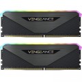 Corsair Модуль пам'яті для комп'ютера DDR4 32GB (2x16GB) 3600 MHz Vengeance RGB RT Black Corsair (CMN32GX4M2Z3600C18)