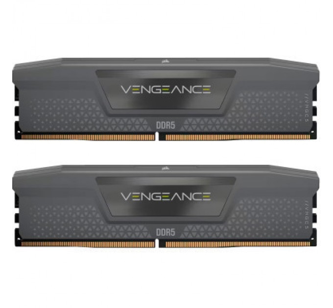 Corsair Модуль пам'яті для комп'ютера DDR5 32GB (2x16GB) 6000 MHz Vengeance Cool Gray Corsair (CMK32GX5M2B6000Z30)