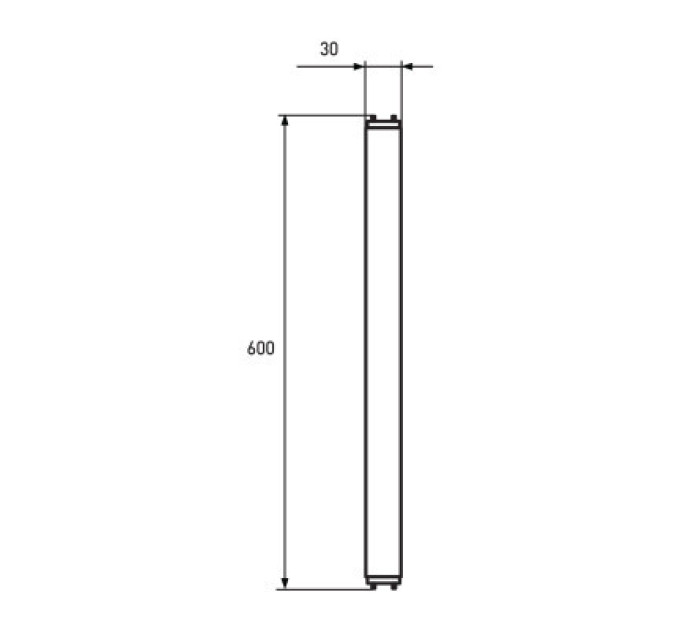 Eurolamp Лампочка Eurolamp T8 скло 9W 4000K (LED-T8-9W/4000(OS))