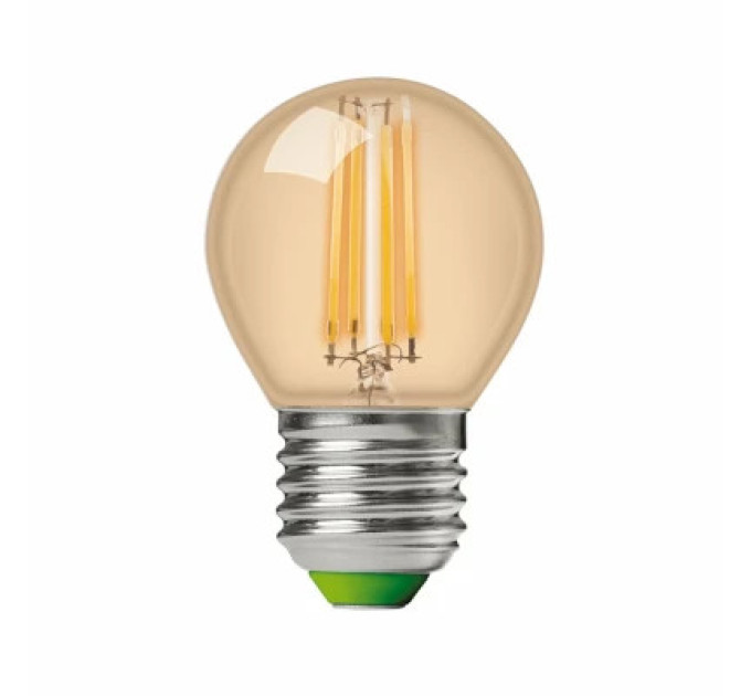 Eurolamp Лампочка Eurolamp LED G45 5W 530 Lm E27 3000K deco 2шт (MLP-LED-G45-05273(Amber))