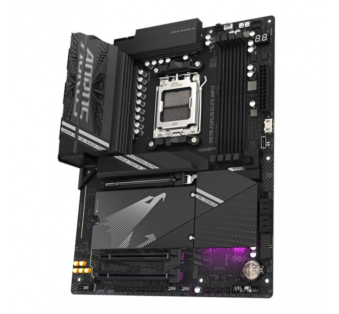 GIGABYTE Материнська плата AMD X870 SAM5 ATX X870 A ELITE WIFI7 GIGABYTE