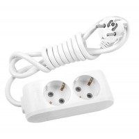 Мережевий подовжувач Panasonic X-tendia із заземленням 2 розетки, 2м (WLTB04222GR-UA)