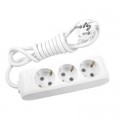 Panasonic Мережевий подовжувач Panasonic X-tendia із заземленням 3 розетки, 5м (WLTB04352GR-UA)