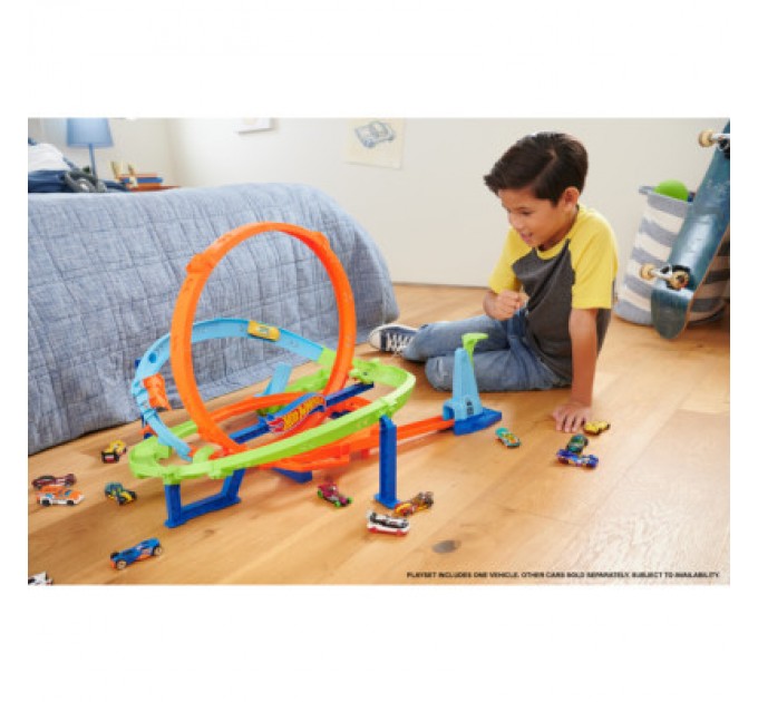 Hot Wheels Автотрек Hot Wheels Action Випробування гіперпетлі (HTK16)