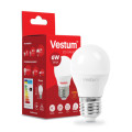 Vestum Лампочка Vestum G45 6W 3000K 220V E27 (1-VS-1202)