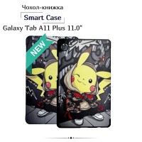 Чохол до планшета BeCover Smart Case Samsung Galaxy Tab A11 Plus SM-X236B 11.0" Pikachu (714019)