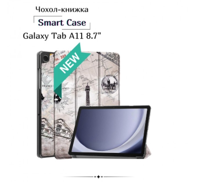 BeCover Чохол до планшета BeCover Smart Case Samsung Galaxy Tab A11 SM-X133/X135 8.7" Paris (713977)