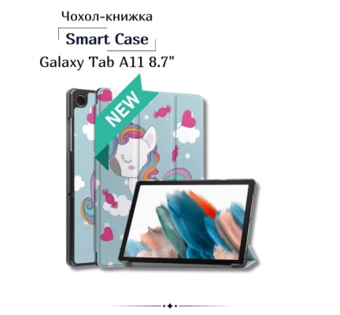 BeCover Чохол до планшета BeCover Smart Case Samsung Galaxy Tab A11 SM-X133/X135 8.7" Unicorn (713982)
