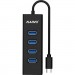 Maiwo Концентратор Maiwo USB Type-C to 4х USB3.0 cable 15 cm (KH304C)