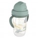 Canpol babies Поїльник-непроливайка Canpol babies MOUNTAINS з трубочкою і обтяжувачем, 270 мл, зелена (56/620_gre)