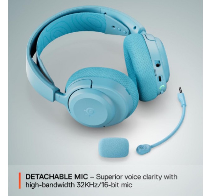 SteelSeries Навушники SteelSeries Arctis Nova 3P Wireless MultiPlatform Aqua (61688)