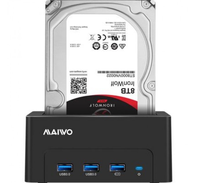 Maiwo Док-станція для накопичувачів Maiwo K308H