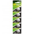 Gp Батарейка GP Batteries CR-2032 bat(3B) Lithium 5 шт (CR2032-2CPU5)