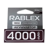 Аккумулятор Rablex 18650 3,7V 4000mAh