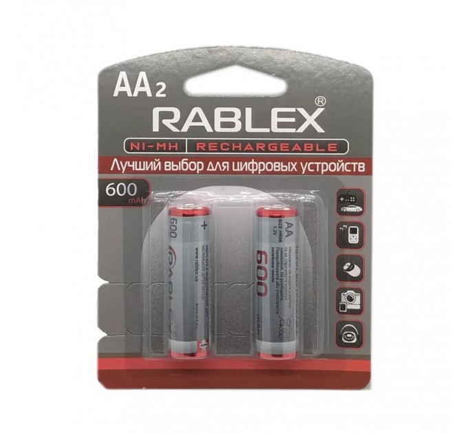 Rablex Аккумулятор Rablex AA (R6)  600mAh
