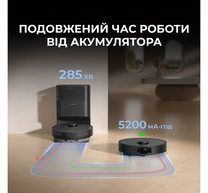 Dreame Робот-пилосос Dreame D20 Black (RLD35GA-bl)