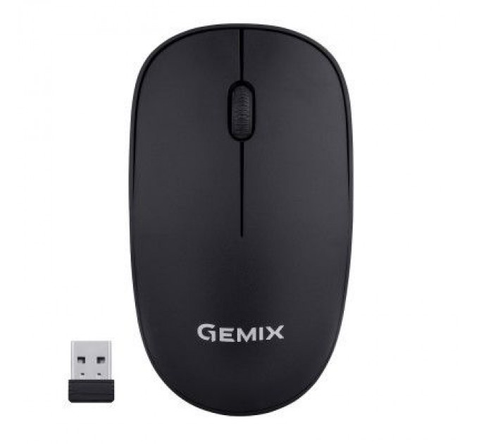 Gemix Мишка Gemix GM195 Wireless Black (GM195Bk)