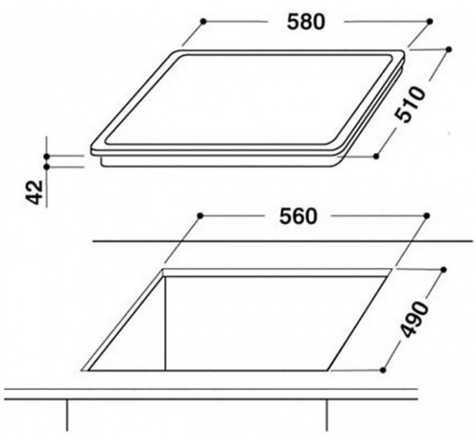 Whirlpool Варильна поверхня Whirlpool AKT 8190 BA