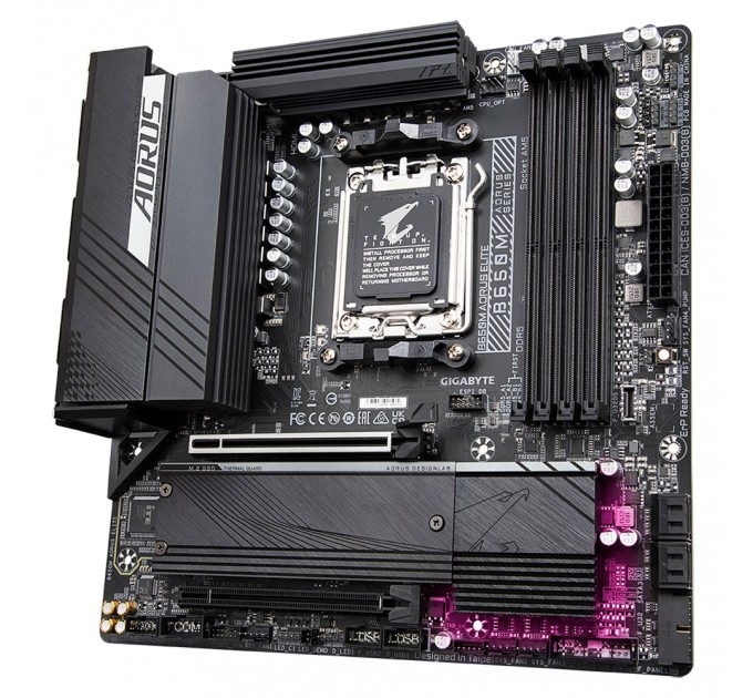 GIGABYTE Материнська плата Gigabyte B650M Aorus Elite Socket AM5