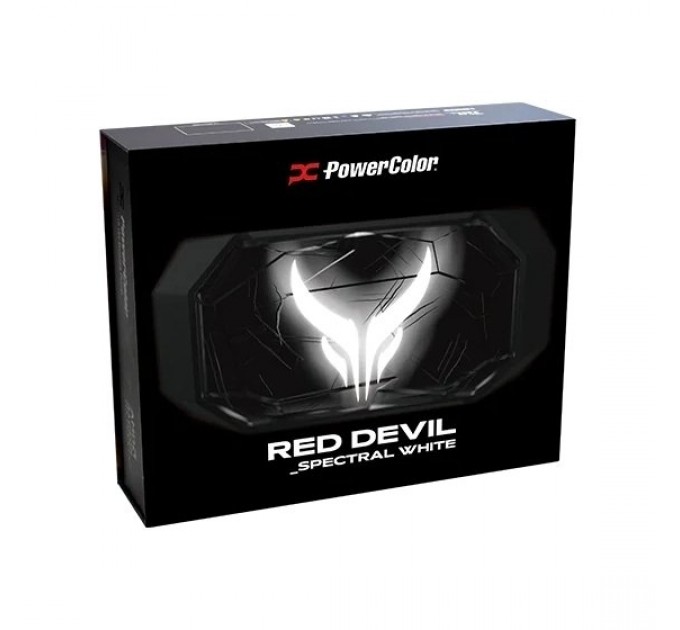 PowerColor Відеокарта AMD Radeon RX 9070 XT 16GB GDDR6 Red Devil Spectral White PowerColor (RX9070XT 16G-E/OC/WHITE)