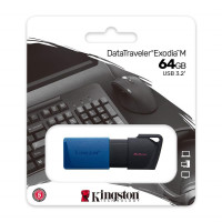 USB флеш накопичувач Kingston 64GB DataTraveler Exodia M USB 3.2 (DTXM/64GB)