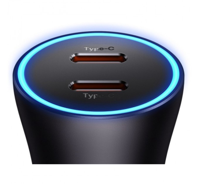 Baseus Зарядний пристрій Baseus Golden Contactor Pro Type-С/Type-C Dark Grey (CGJP000013)