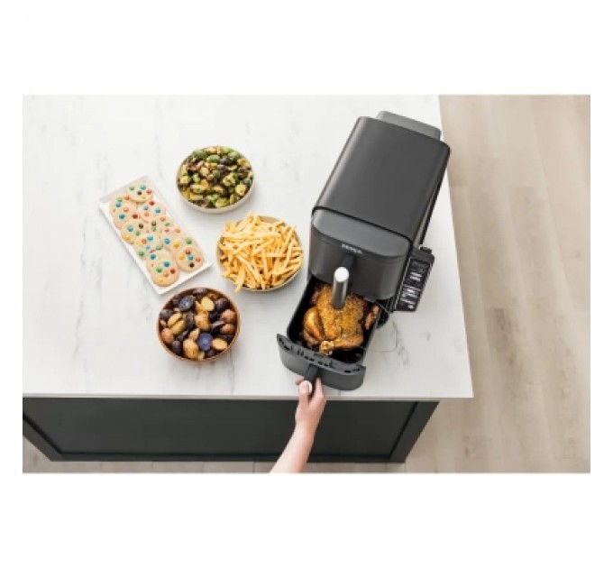 Ninja Мультипіч Ninja Double Stack XL 2-Level Hot Air Fryer 9,5 л with Smart Cook System (SL451EU)