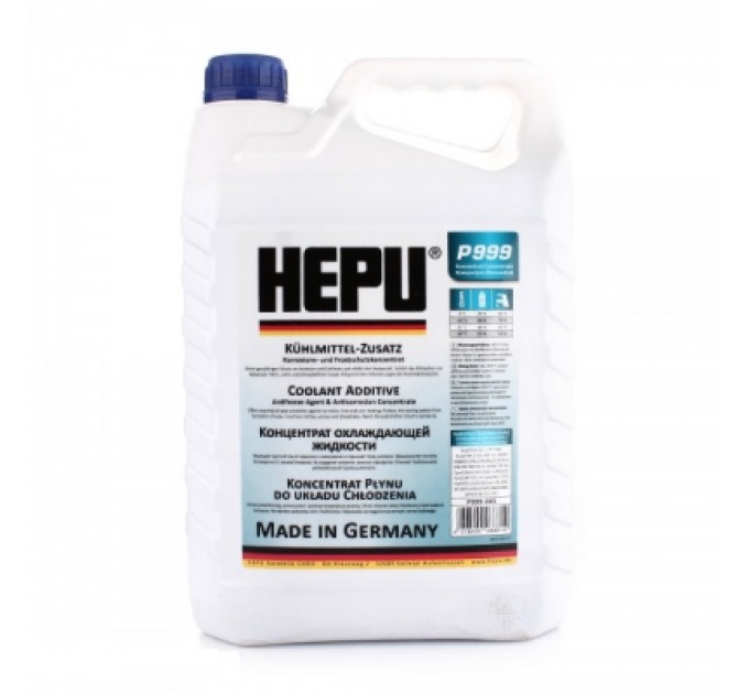 HEPU Антифриз HEPU концентрат синій 5 л. (HEPU P999 005)