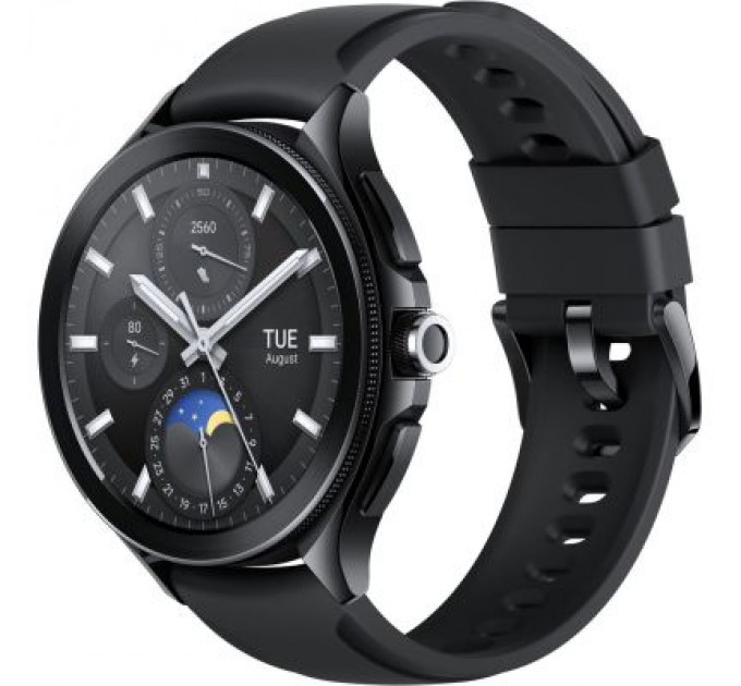 Xiaomi Смарт-годинник Xiaomi Watch 2 Pro Bluetooth Black Case with Black Fluororubber Str (1006732)