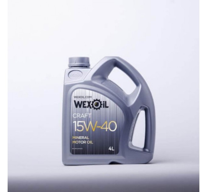 WEXOIL Моторна олива WEXOIL Craft 15w40 4л (WEXOIL_62566)