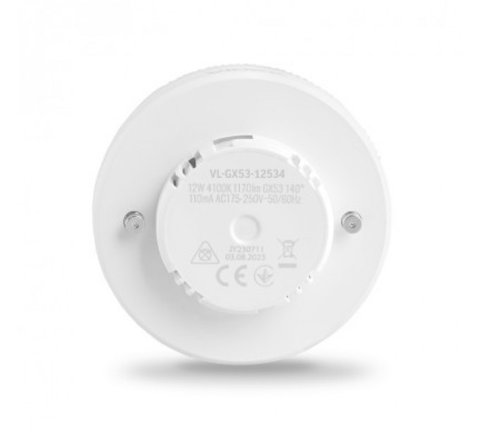 Videx Лампочка Videx GX53 12W 4100K 220V (VL-GX53-12534)