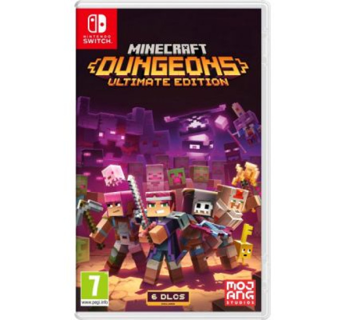 Nintendo Гра Nintendo Switch Minecraft Dungeons Ultimate Edition (045496429126)