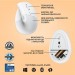 Logitech Мишка Logitech Lift Vertical Ergonomic Wireless/Bluetooth White (910-006475)