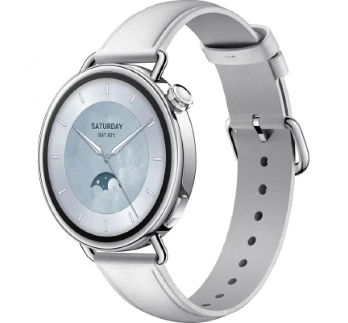 Xiaomi Смарт-годинник Xiaomi Watch S4 41mm Leather Strap Білий BHR07VUGL (1166774)