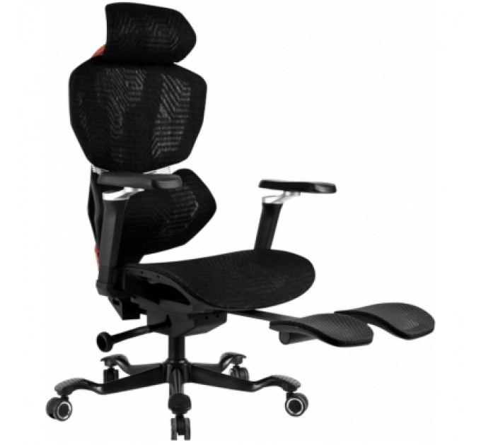 GT Racer Крісло ігрове GT Racer X-7001 Black/Red