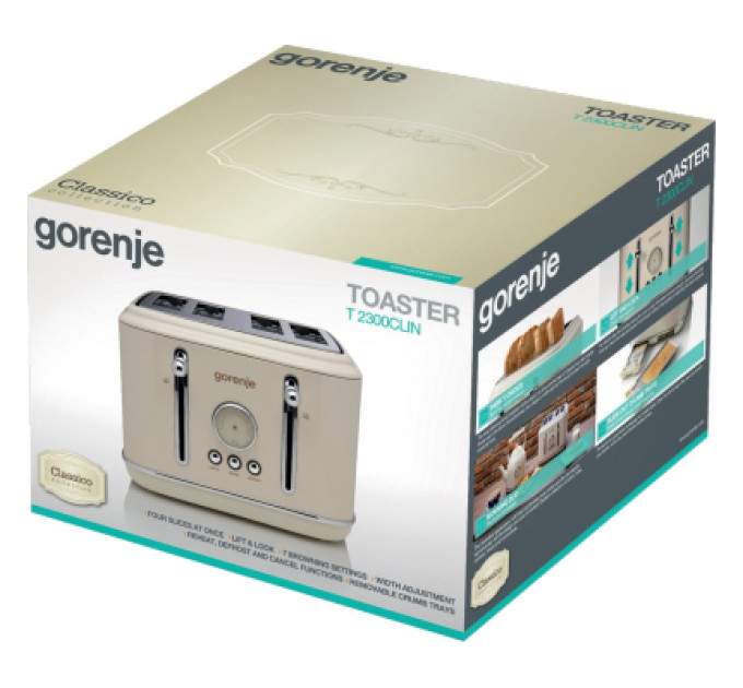 Gorenje Тостер Gorenje T2300CLIN