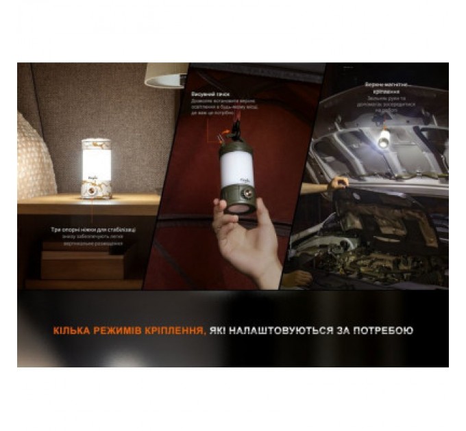 Fenix Ліхтар Fenix CL26R Pro Grey Camo (CL26RPROGC)