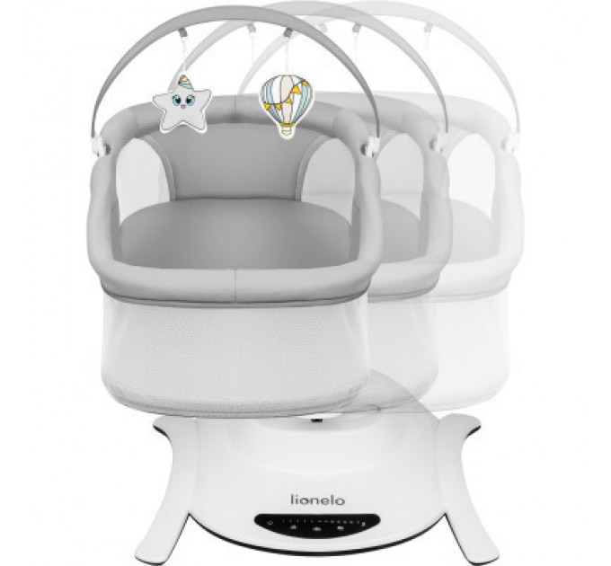 Lionelo Крісло-гойдалка Lionelo Bella Set Grey Concrete (LO-BELLA SET GREY CONCRETE)