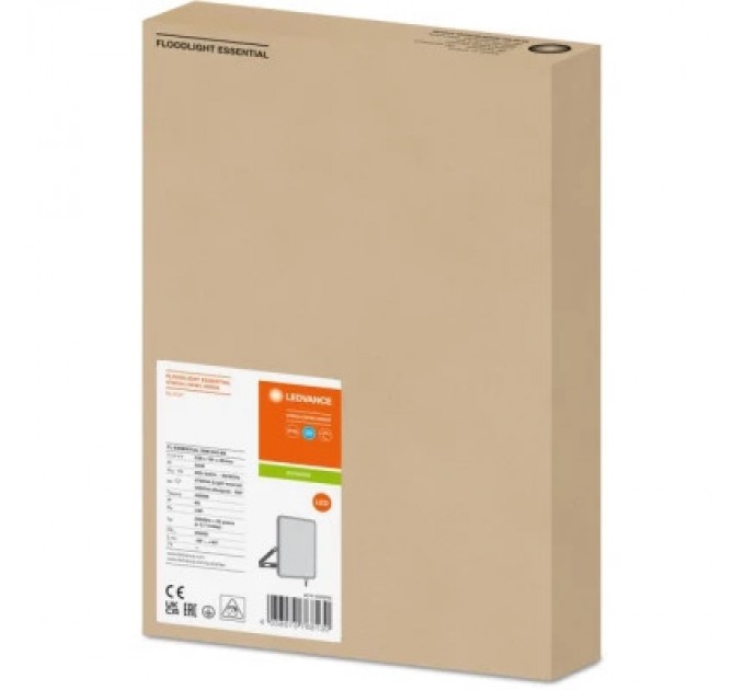 LEDVANCE Прожектор LEDVANCE FL ESSENTIAL 50W 840 BK IP65 (4058075768130)