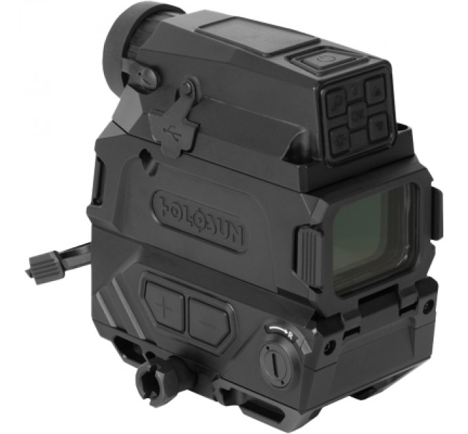 Holosun Коліматорний приціл Holosun DRS-NV з нічним баченням точка 2 MOA + коло 65 МОА (червоний) (DRS-NV)