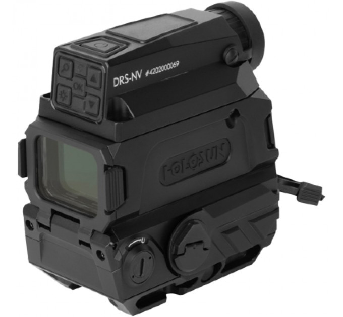 Holosun Коліматорний приціл Holosun DRS-NV з нічним баченням точка 2 MOA + коло 65 МОА (червоний) (DRS-NV)