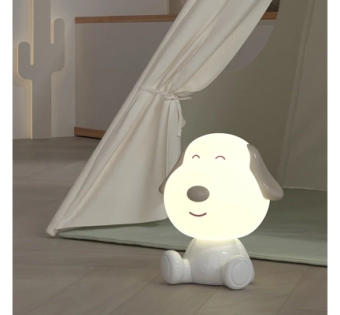 Kite Нічник Kite Світильник LED з акумулятором Doggy, білий (K24-491-3-1)