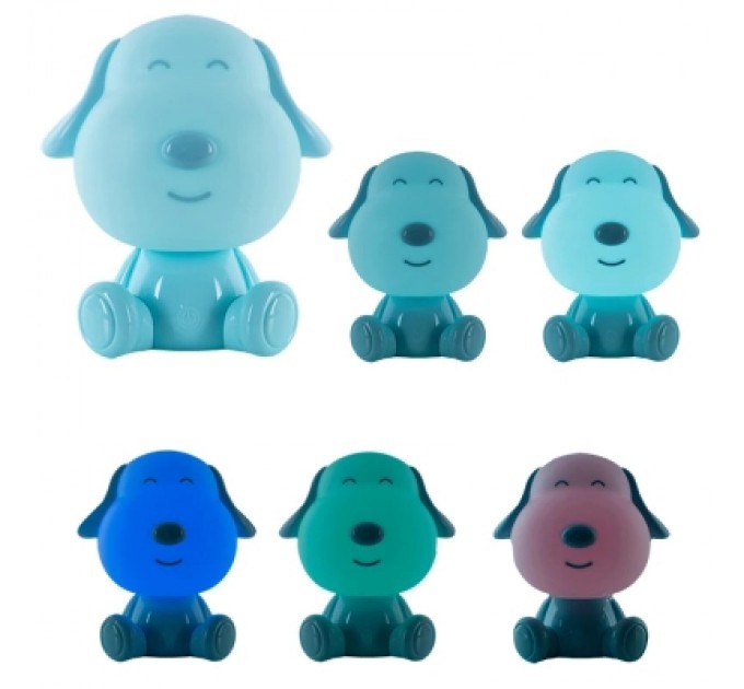 Kite Нічник Kite Світильник LED з акумулятором Doggy, блакитний (K24-491-3-3)