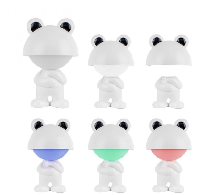Kite Нічник Kite Світильник LED з акумулятором Dreamy Froggy, білий (K25-315-3-1)