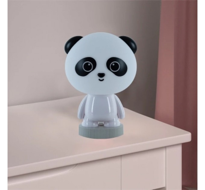 Kite Нічник Kite Світильник LED з акумулятором Panda, білий (K24-490-3-1)