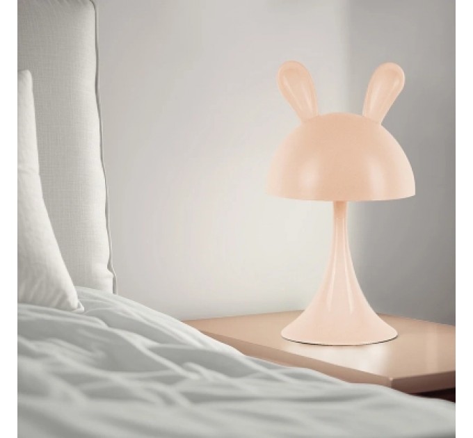 Kite Нічник Kite Світильник LED з акумулятором Simple Bunny, персиковий (K25-317-1-4)